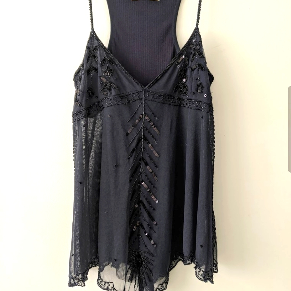 Free people beaded tank